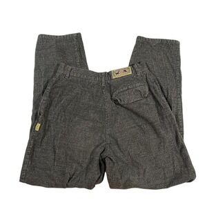 Vintage Jag Jeans Women's Corduroy Pants‎ Gray Pleated High Rise Straight Leg